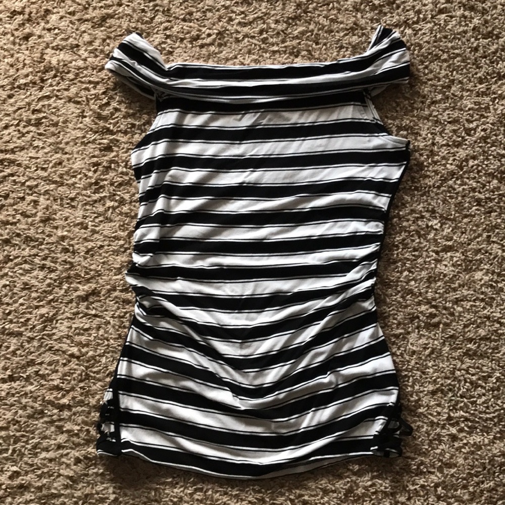 White House Black Market Off-the-shoulder shirt